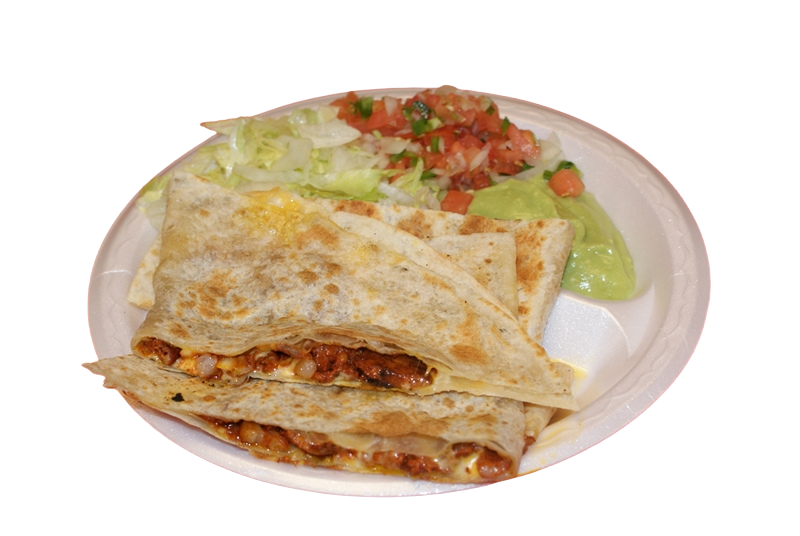 Order Pastor Quesadilla food online from Rivas Mexican Grill store, Sparks on bringmethat.com