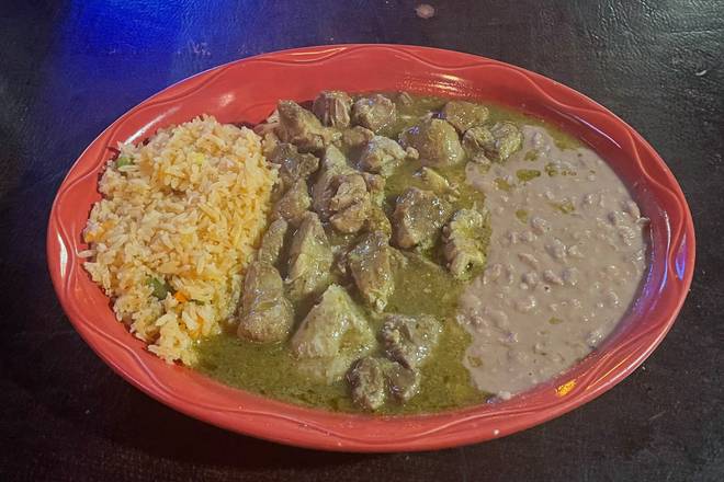 Order Chile Verde food online from El Michoacano store, Hollister on bringmethat.com