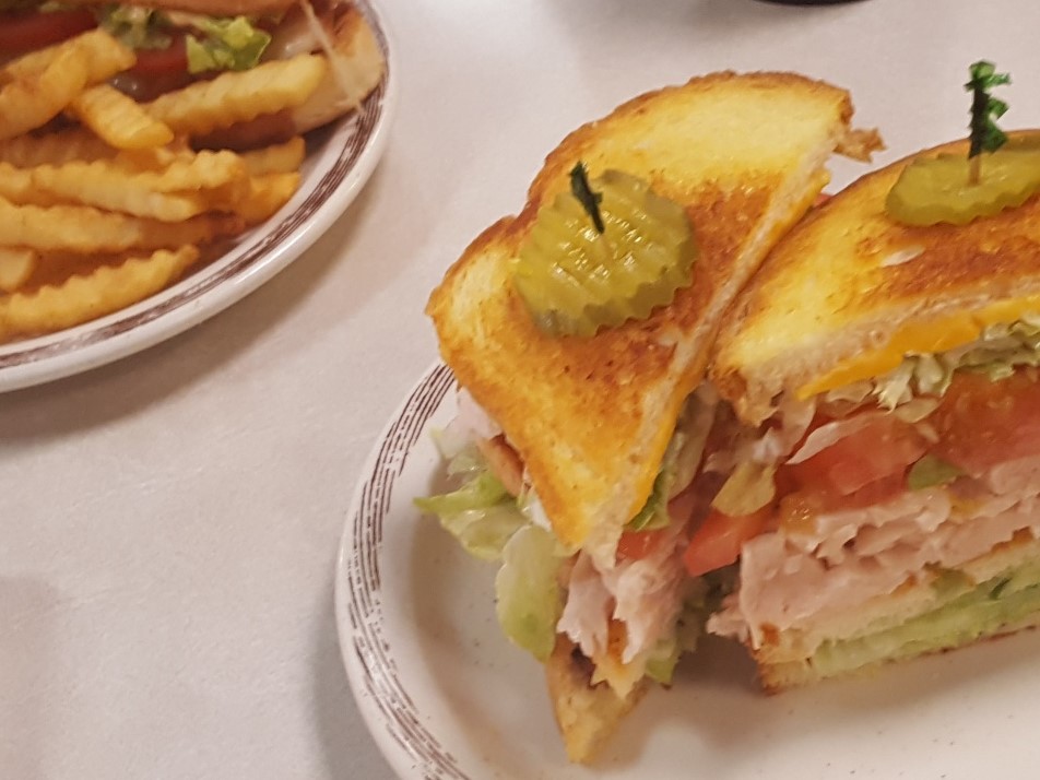 Order Turkey Club Sandwich food online from Shoney store, Knoxville on bringmethat.com