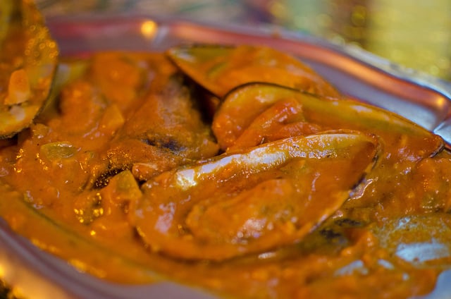 Order Curried Mussels food online from Anarkali store, Los Angeles on bringmethat.com