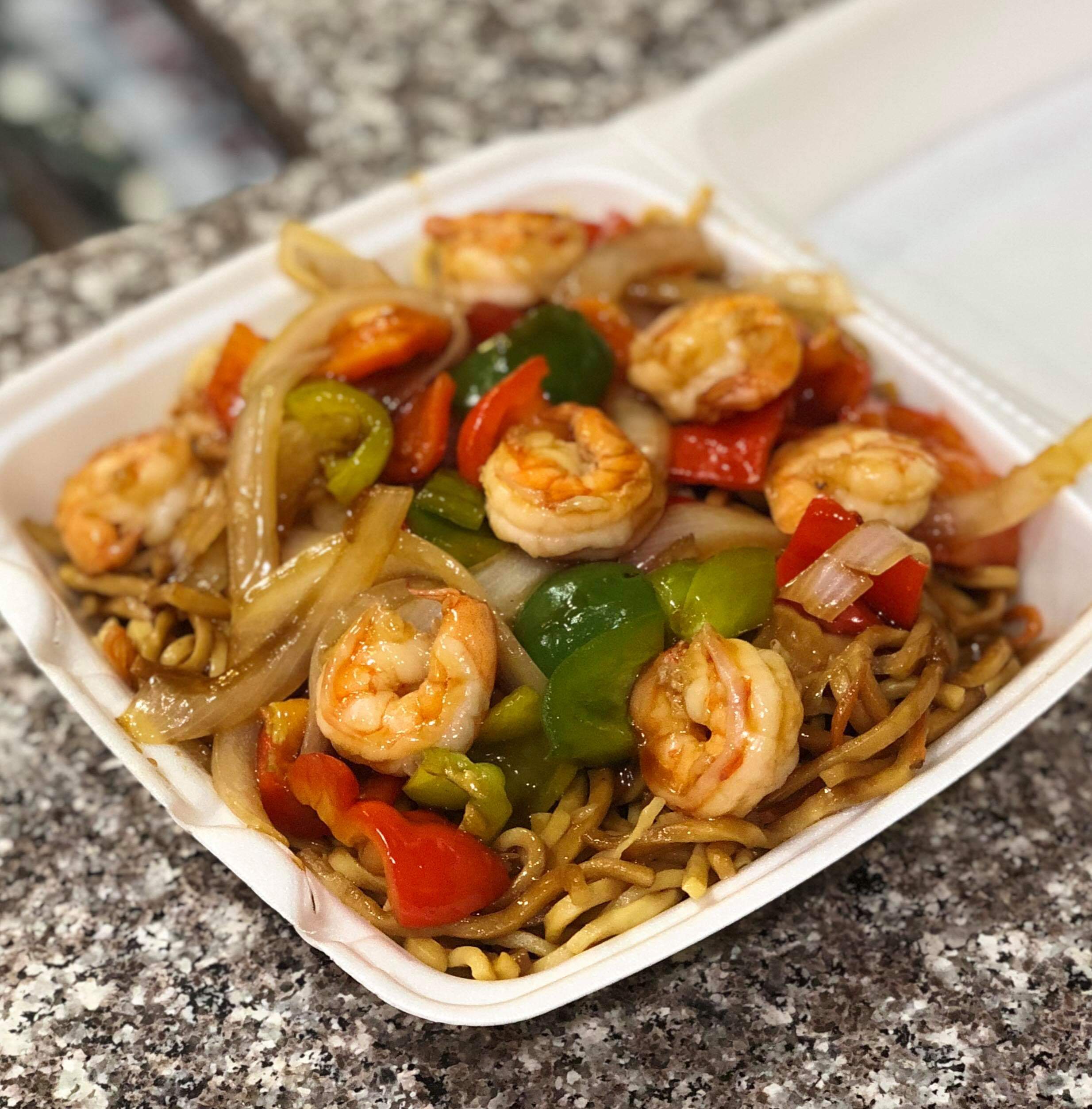 Order 29. Shrimp with Peppers Daily Meal food online from Rotasu Hibachi store, Cleveland on bringmethat.com