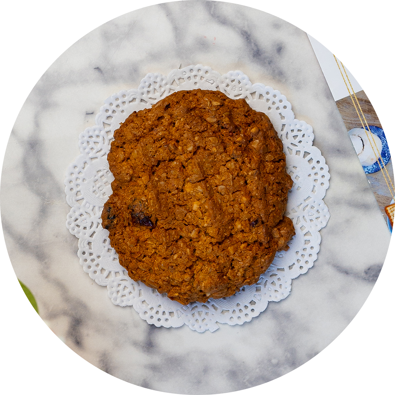 Order Oatmeal Cookie Gluten Free food online from Green Table Cafe store, Los Angeles on bringmethat.com