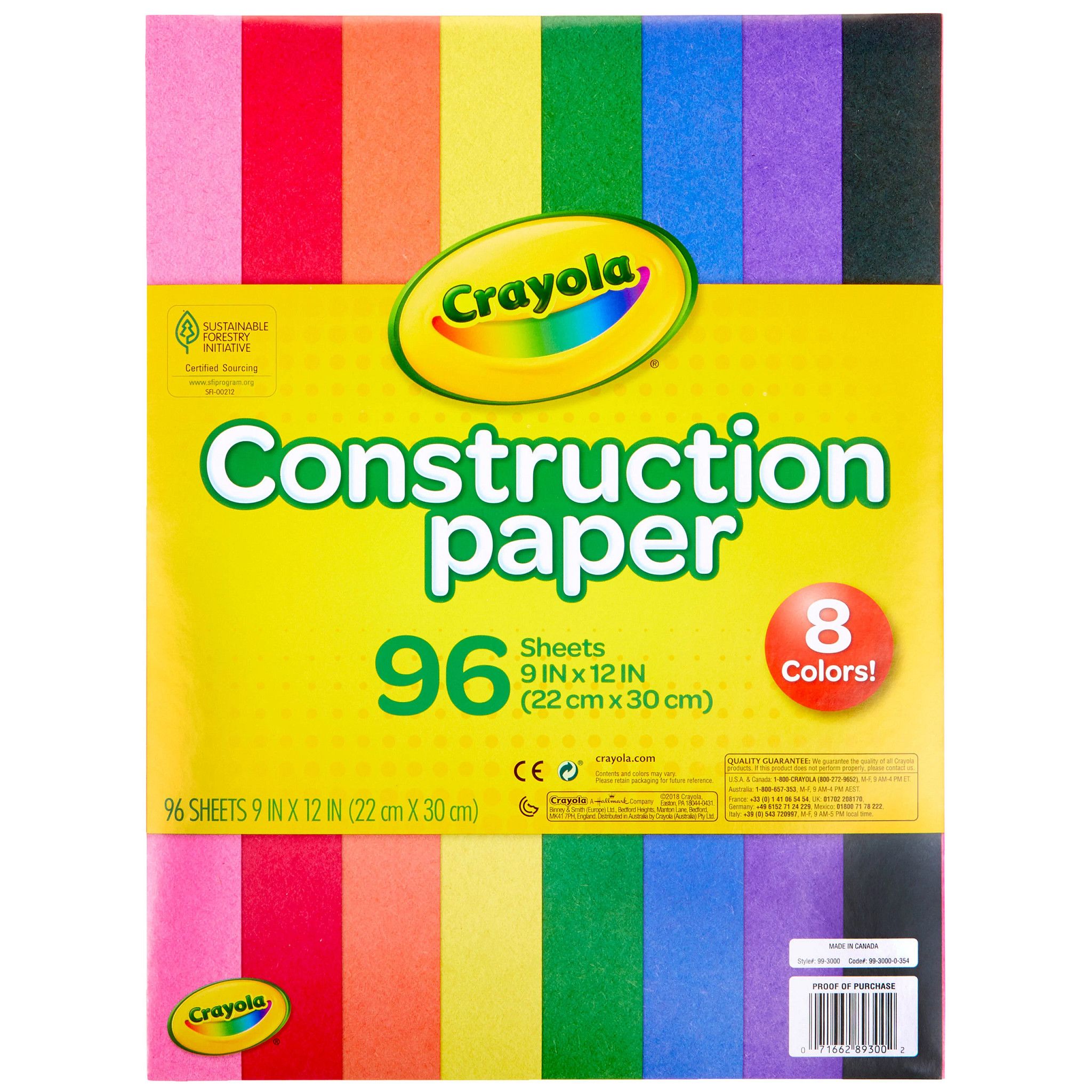 Order Crayola Construction Paper - 96 ct food online from Rite Aid store, Cathedral City on bringmethat.com