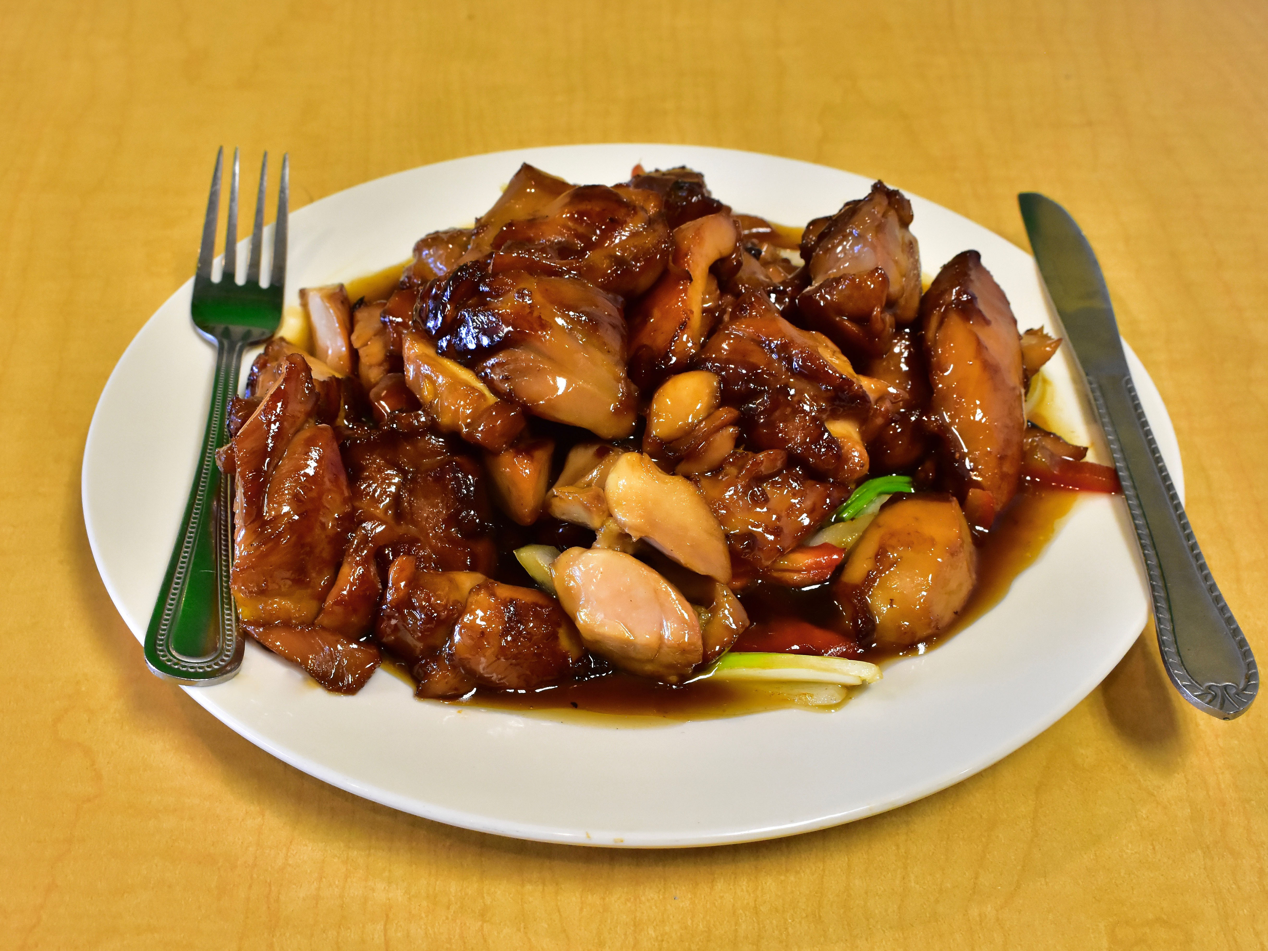 Order 55B. Teriyaki Chicken food online from Peking Garden Restaurant store, El Paso on bringmethat.com