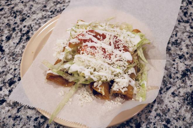Order Preparado Tacos with Extras food online from La Autentica De Guerrero store, Chicago on bringmethat.com