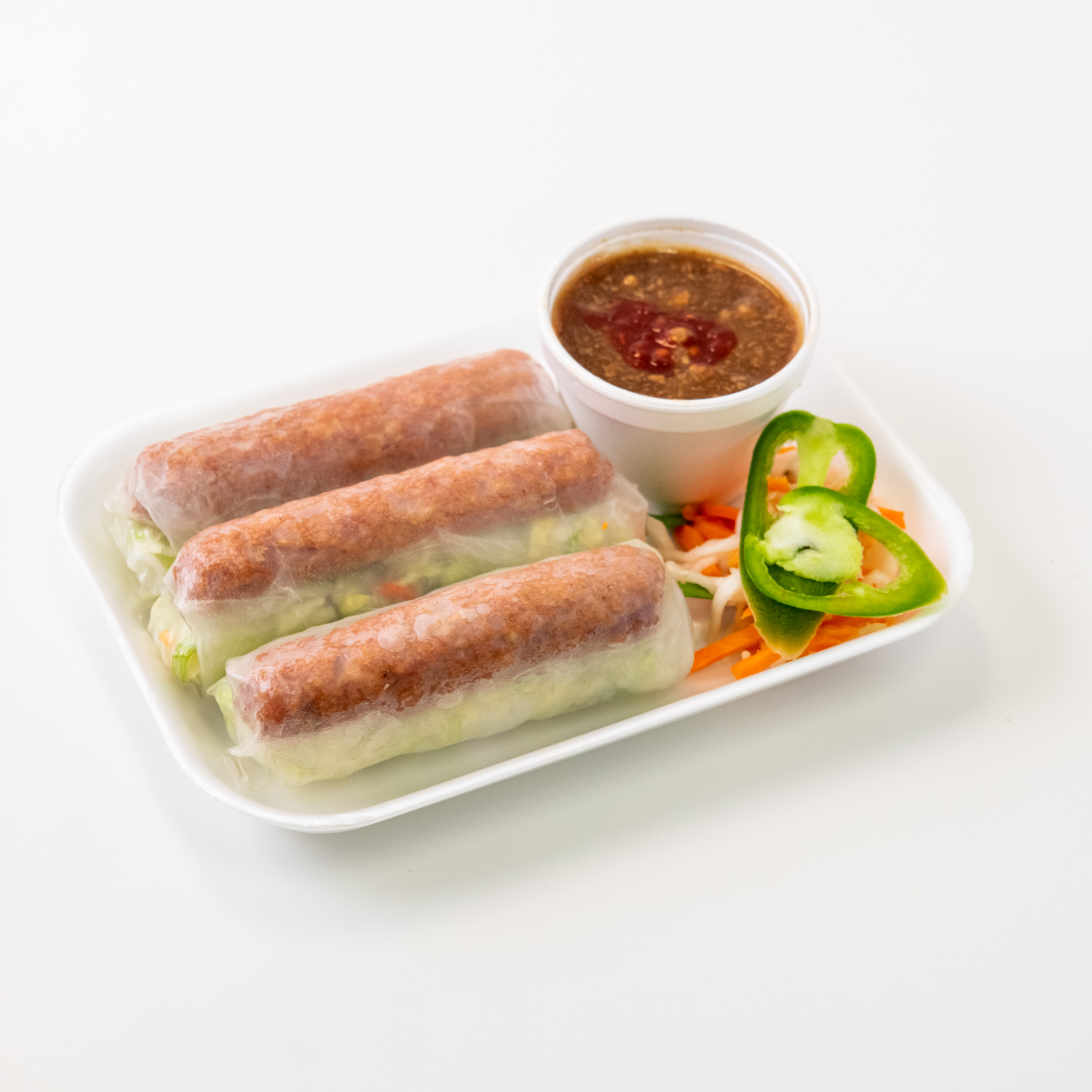 Order Vietnamese Spring Rolls (Pork Sausage) food online from Thh Sandwiches store, Tustin on bringmethat.com