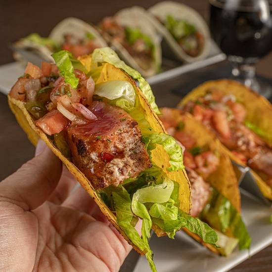 Order Ahi Tuna Tacos food online from The Shepherd & The Knucklehead store, Hoboken on bringmethat.com