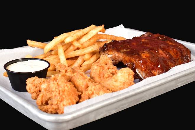 Order Baby Back Ribs & Chicken Tenders food online from Aspen Tap House store, Champaign on bringmethat.com