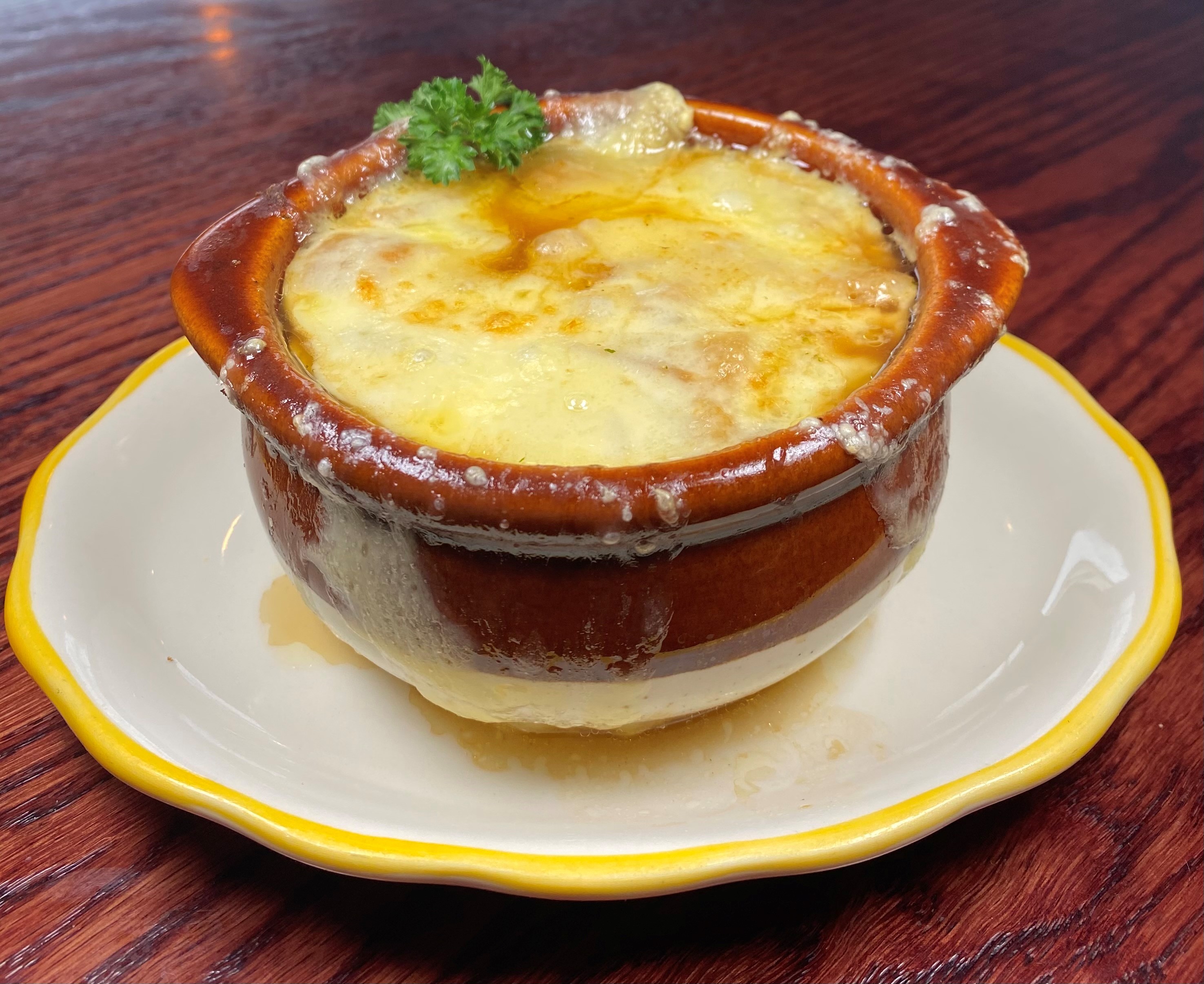 Order French Onion Soup food online from Franklin Chateau store, Franklin on bringmethat.com