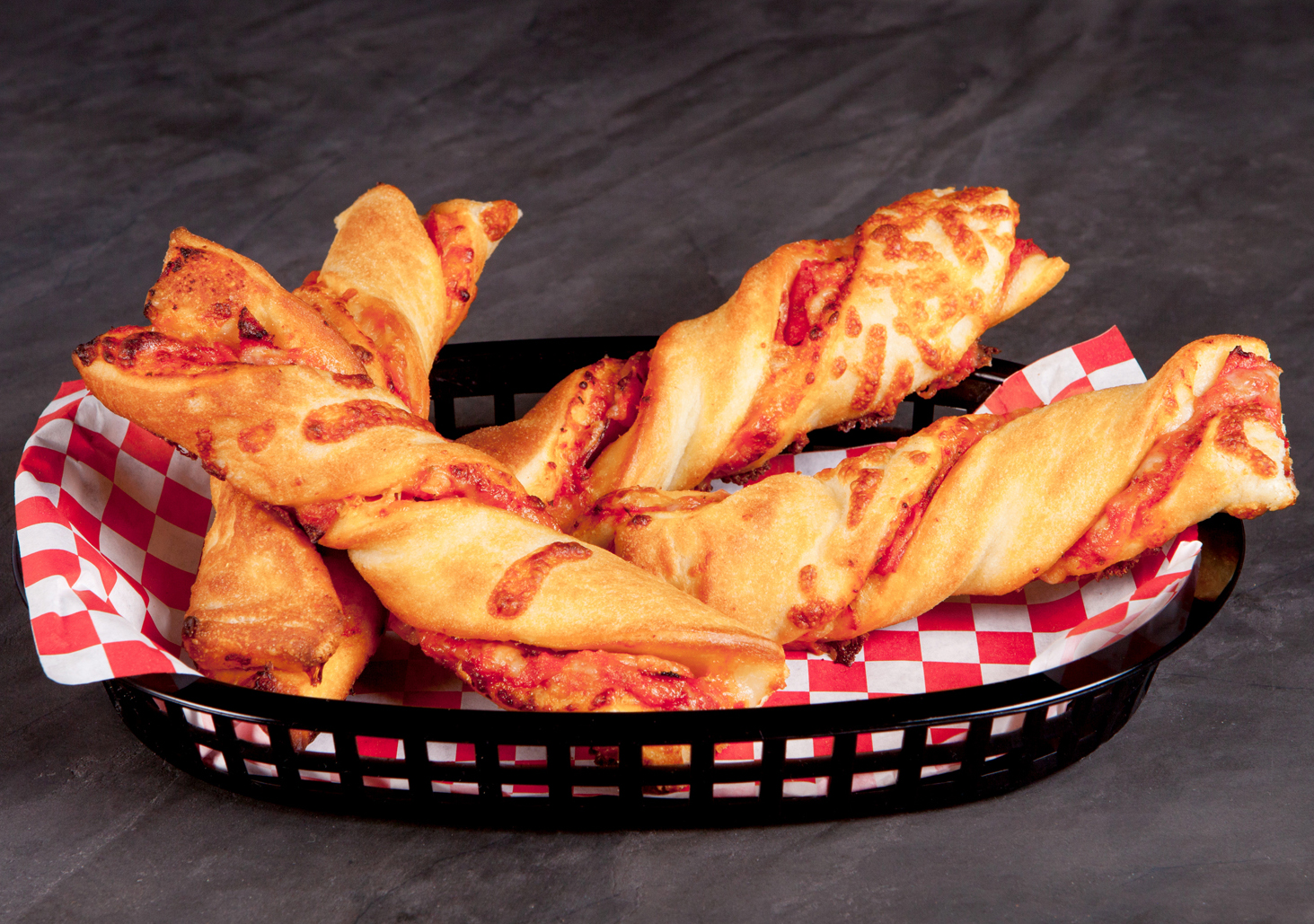 Order Pepperoni Pizza Twists food online from Shakeys Pizza Parlor store, Victorville on bringmethat.com