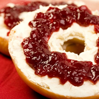 Order Bagel with Butter and Jelly food online from Frank's Philly Cheesesteaks store, New York on bringmethat.com