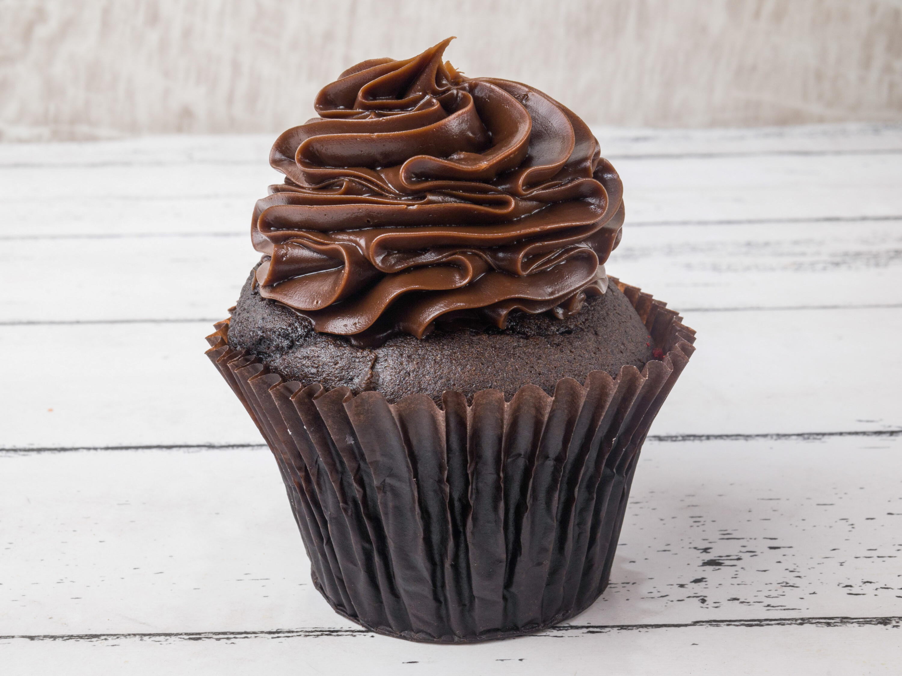 Order Chocolate Decadent Cupcake food online from Smallcakes store, Missouri City on bringmethat.com