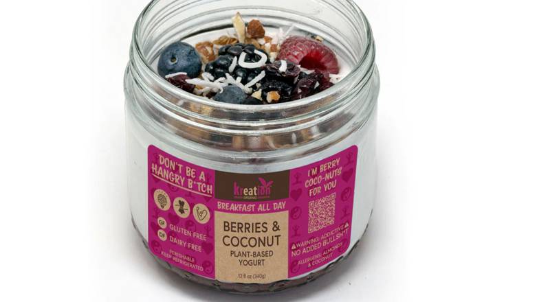 Order Breakfast All Day (Coconut Berries) food online from Kreation store, El Segundo on bringmethat.com