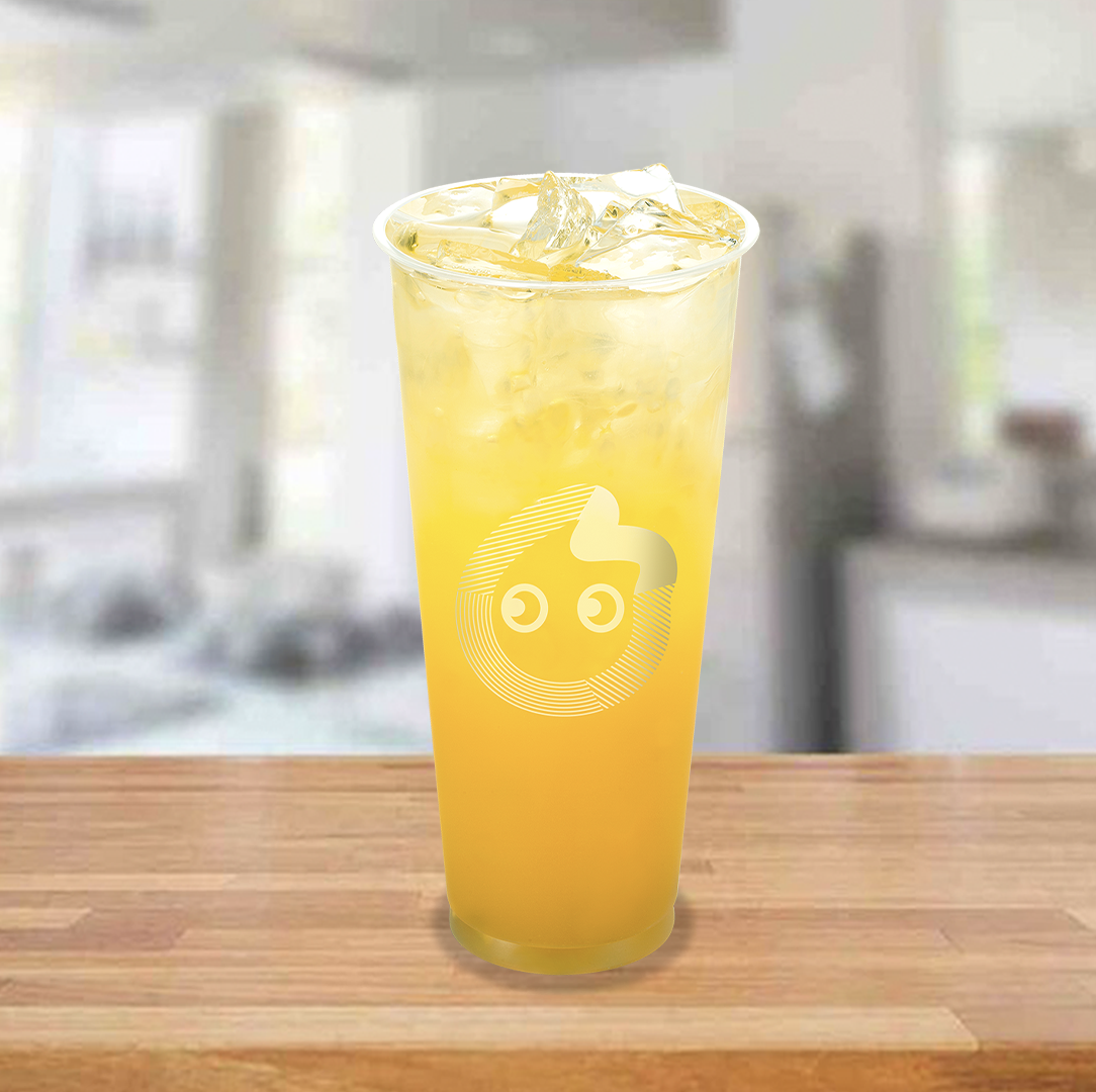 Order Mango Green Tea food online from Coco Fresh Tea & Juice store, New York on bringmethat.com