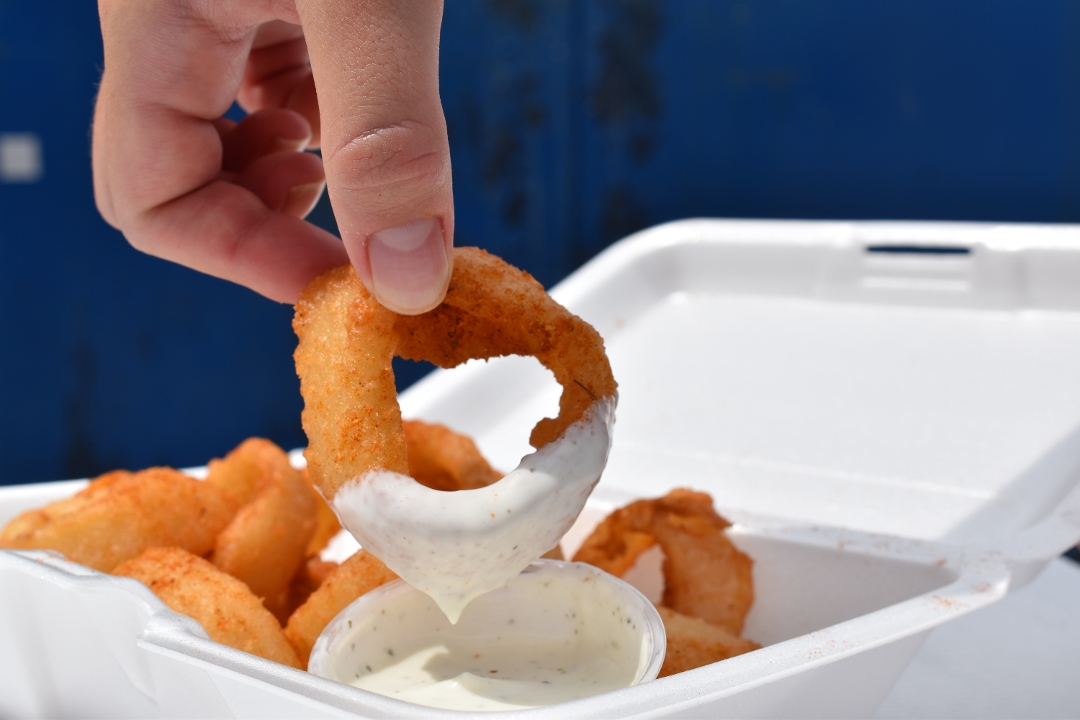 Order Onion Rings food online from Best Gyros store, Mayfield Heights on bringmethat.com