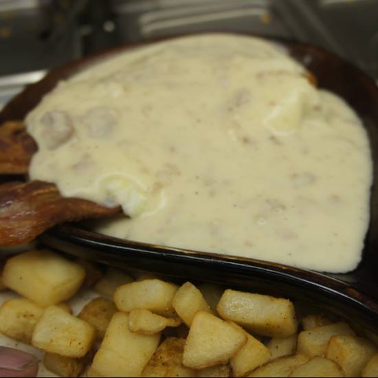 Order Country Benedict food online from Sunrise Sunset store, Lakewood on bringmethat.com