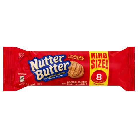 Order Nabisco King Size Nutter Butter 3.5oz food online from 7-Eleven store, Bulverde on bringmethat.com