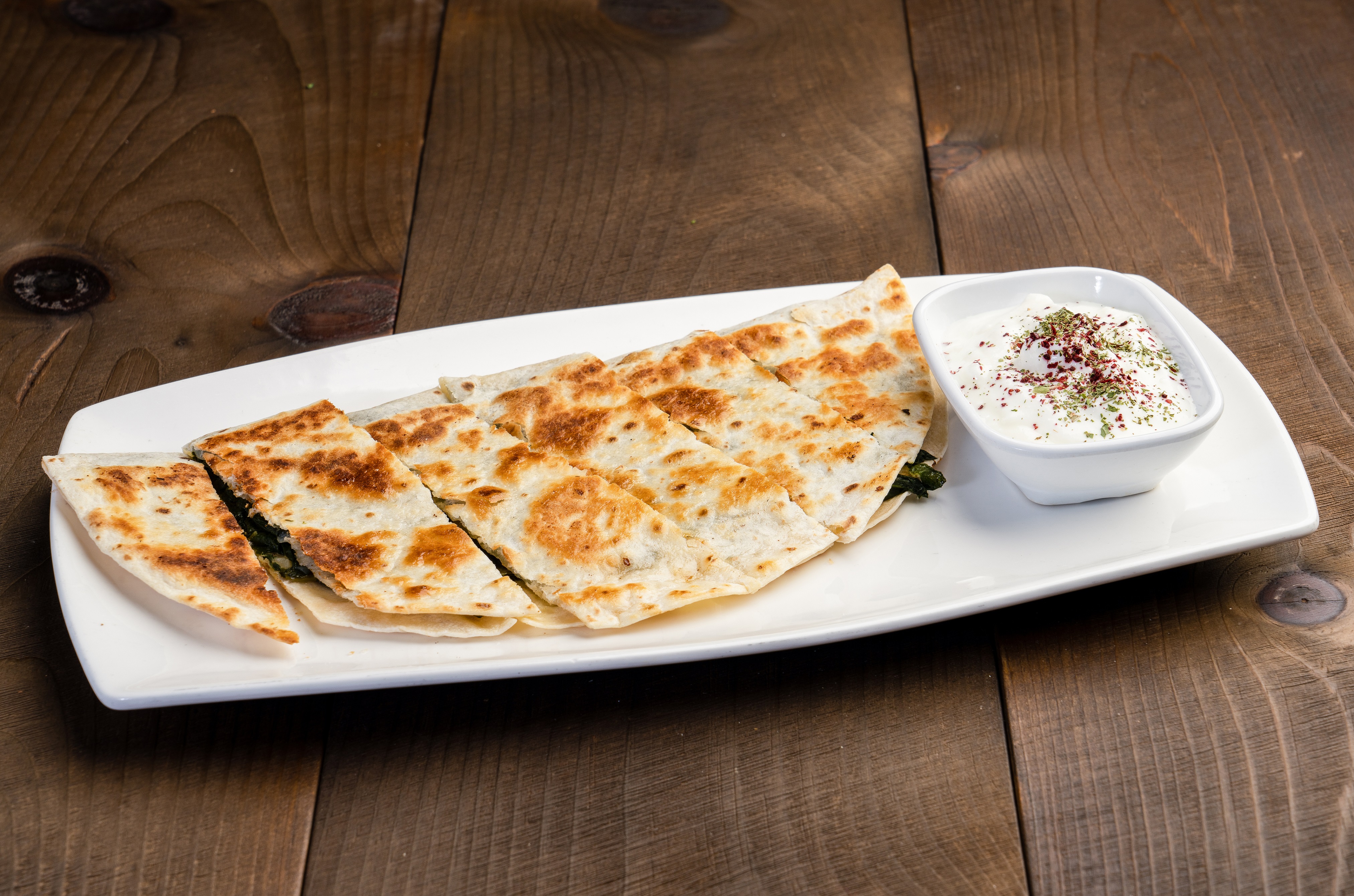 Order Spinach Gozleme food online from Masal Cafe store, Brooklyn on bringmethat.com