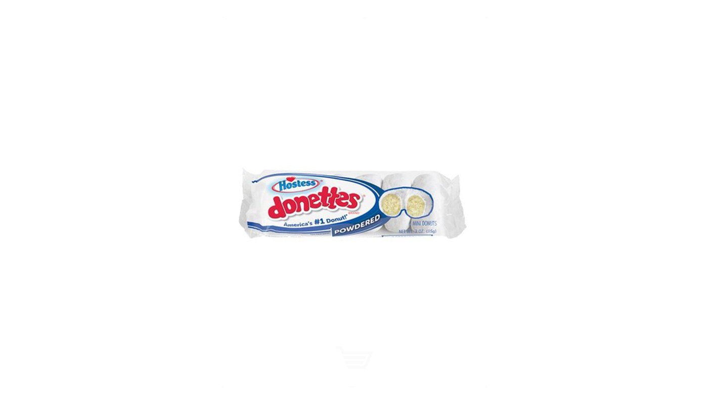 Order Hostess Donettes Mini Donuts Powdered 6 ct food online from Robert Market store, Los Angeles on bringmethat.com
