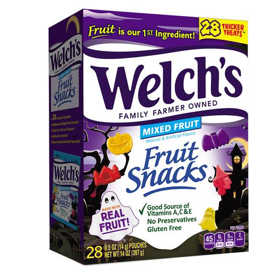Order Welch's Fruit Snacks Halloween Box - 28 ct food online from Rite Aid store, Xenia on bringmethat.com