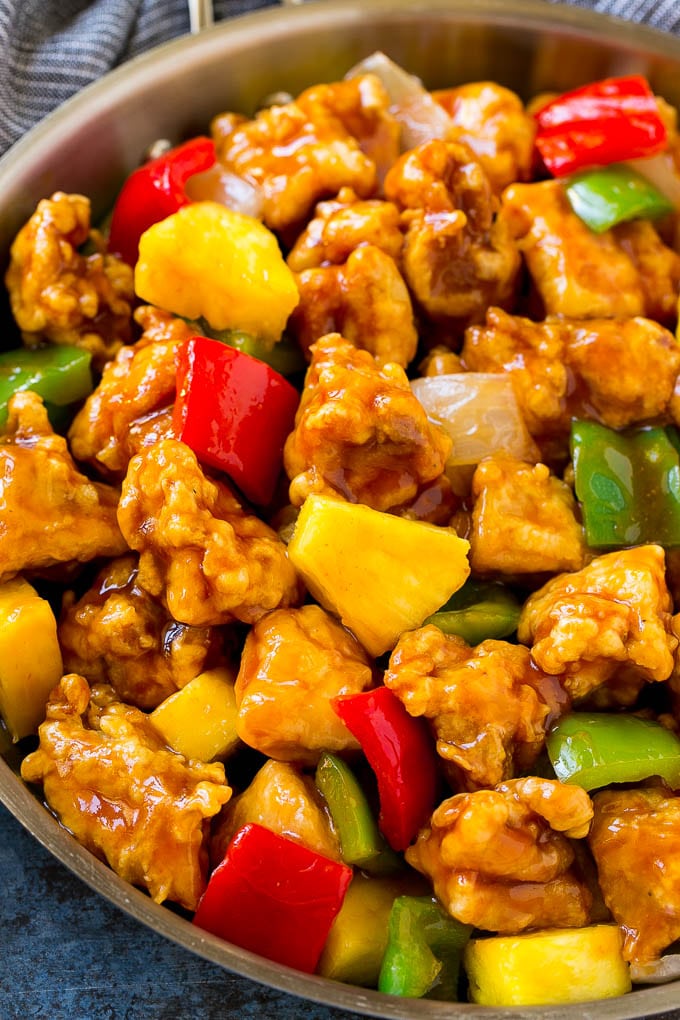 Order Sweet & Sour Chicken food online from Sunny China Buffet store, Urbana on bringmethat.com