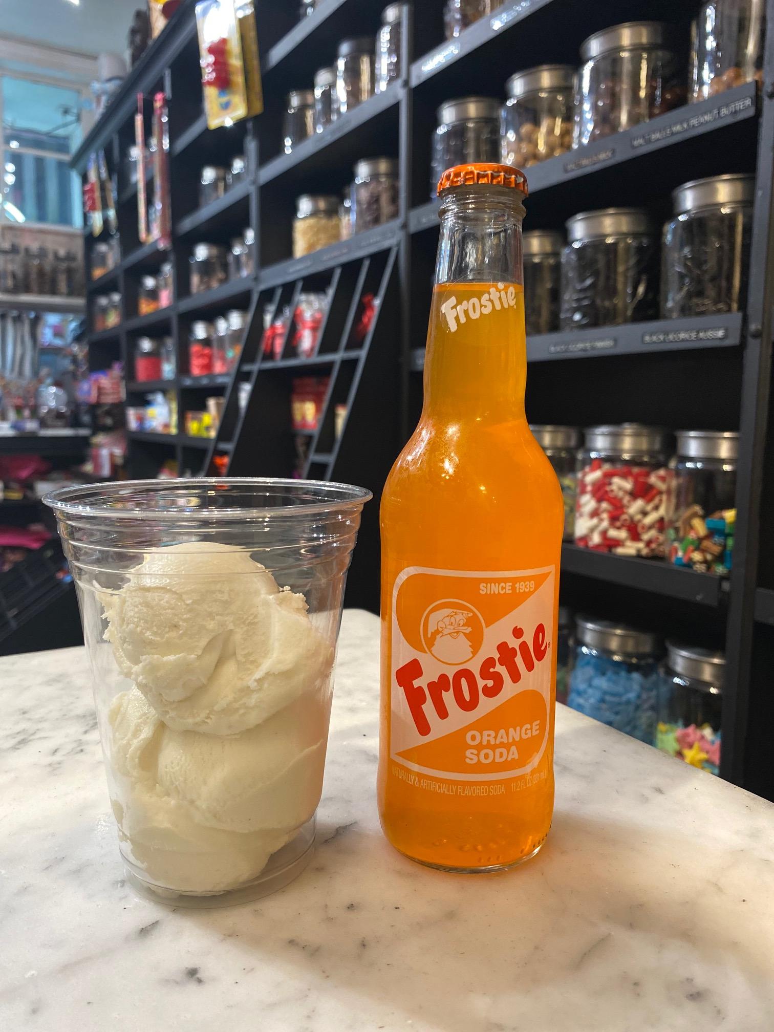 Order Orange Soda Float food online from The Sweet Shop Nyc store, New York on bringmethat.com