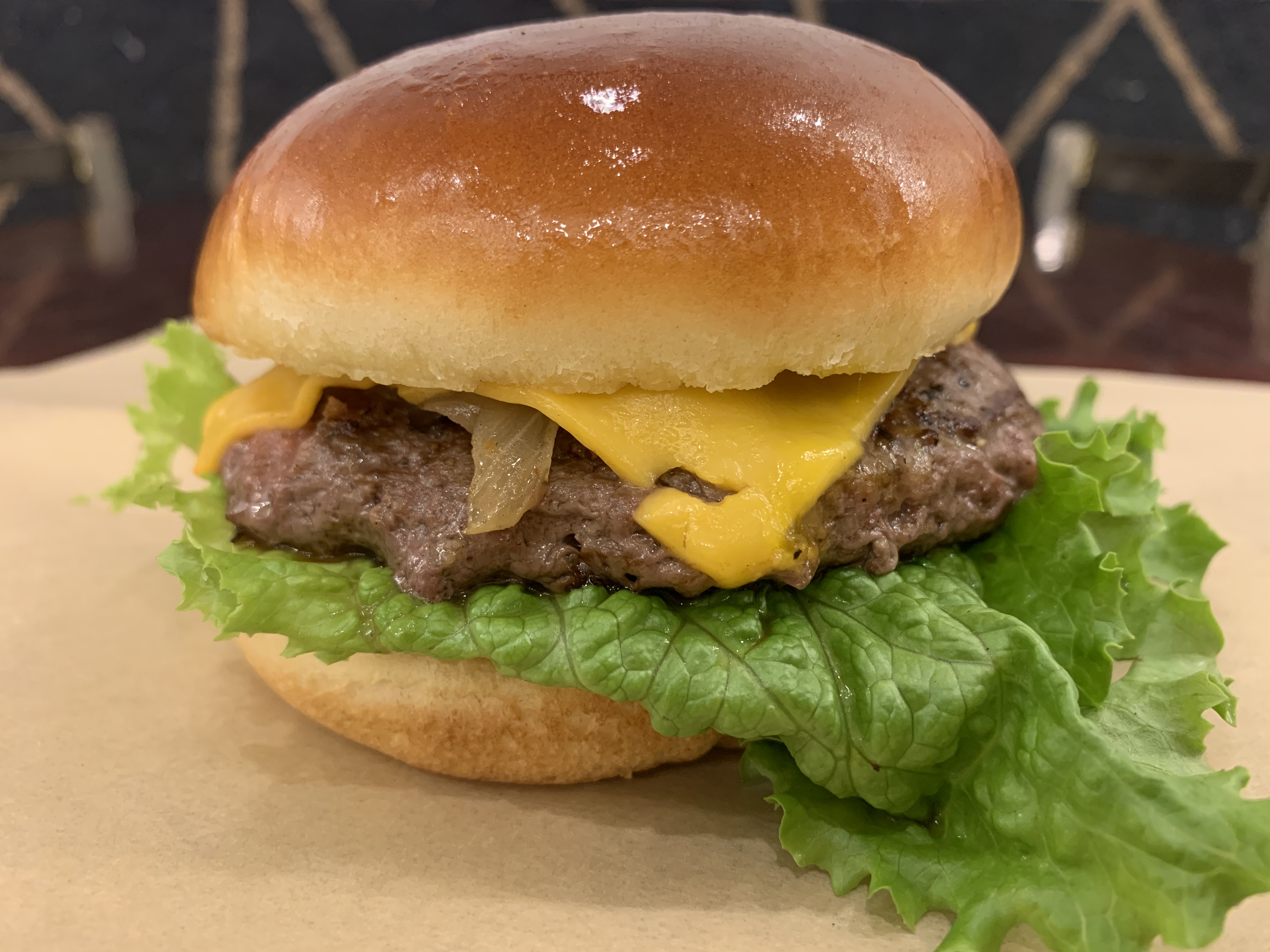 Order Cheeseburger food online from Burger Teriyaki Sushi store, Waldwick on bringmethat.com
