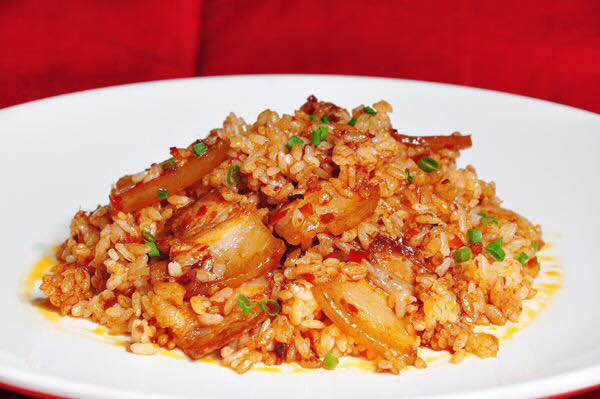 Order Pork Belly Fried Rice回锅肉炒饭 food online from Frice store, Chino Hills on bringmethat.com