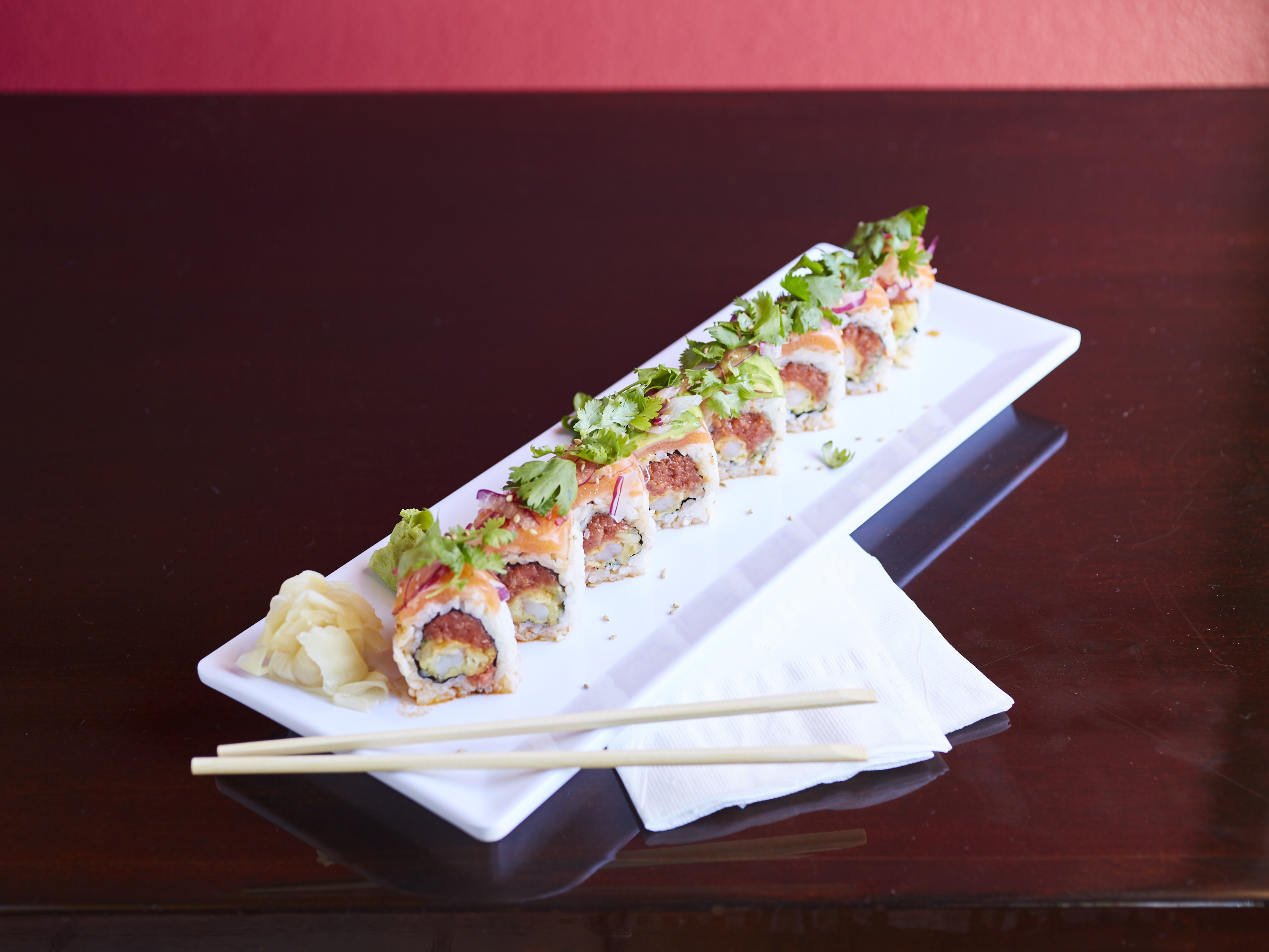 Order Nava Roll food online from Sushi Ichi 805 store, Port Hueneme on bringmethat.com