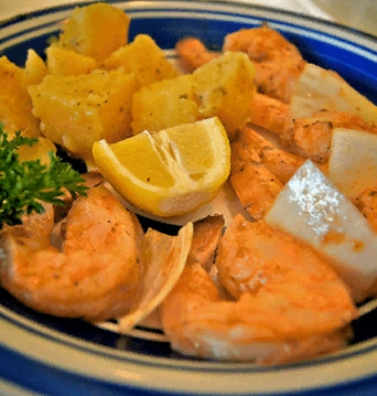 Order Sautéed Scampi food online from Kostas Cafe store, Plano on bringmethat.com