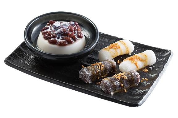 Order Q Mochi & Almond Pudding Combo food online from Meet Fresh store, Santa Clara on bringmethat.com