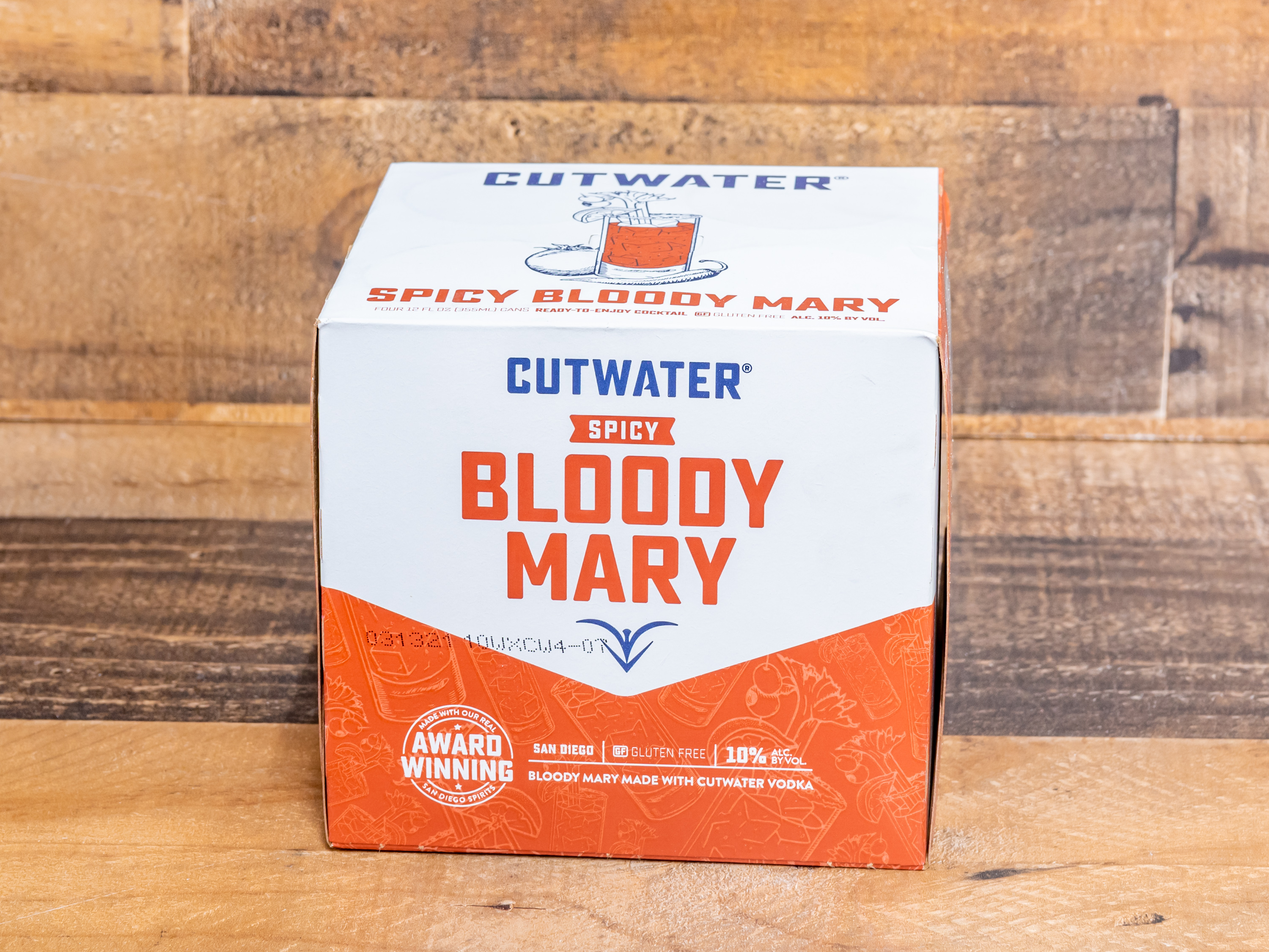 Order Cutwater Spicy Bloody Mary food online from Belvedere Liquor store, Santee on bringmethat.com
