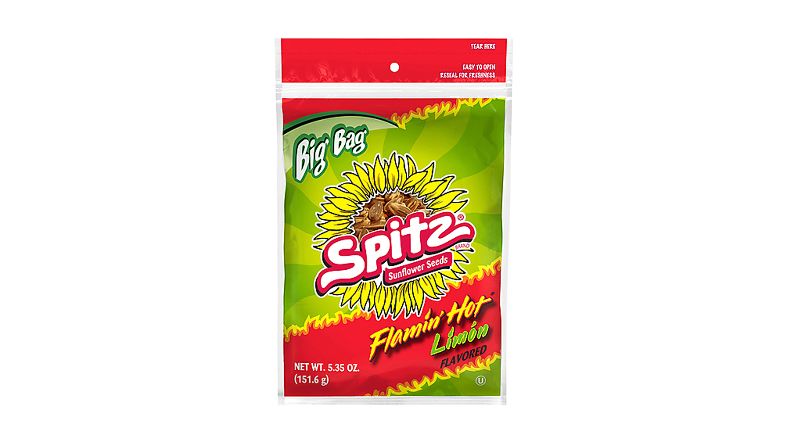 Order Spitz Flamin Hot Limon 5.35oz food online from Chevron Extramile store, Fountain Valley on bringmethat.com