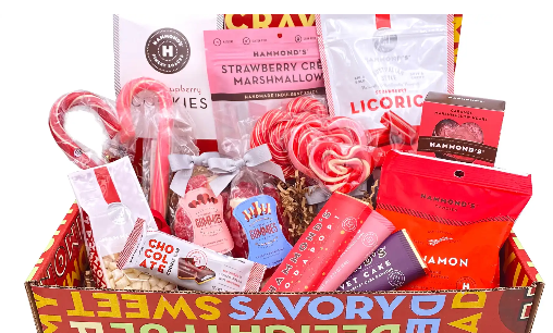 Order Valentine's Day Gift Box food online from Hammonds Candies store, Denver on bringmethat.com