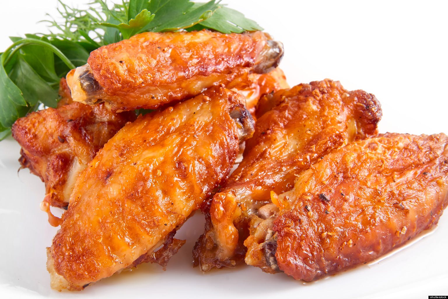 Order Naked Chicken Wings - 5 Pieces food online from Golden Pizzeria store, Norfolk on bringmethat.com