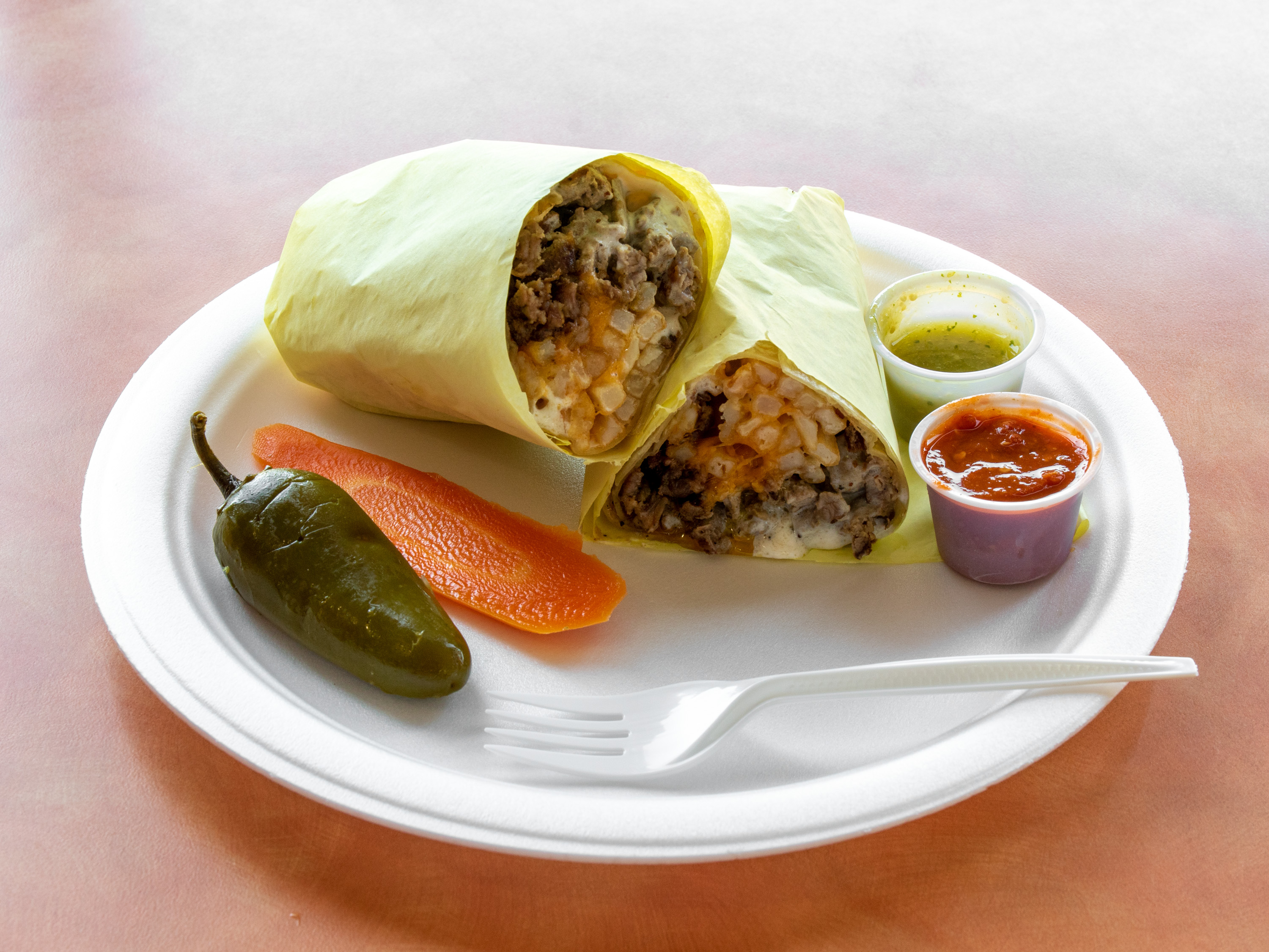 Order 5. Taco & Burrito Combo food online from Atilano Mexican Food store, Spokane on bringmethat.com