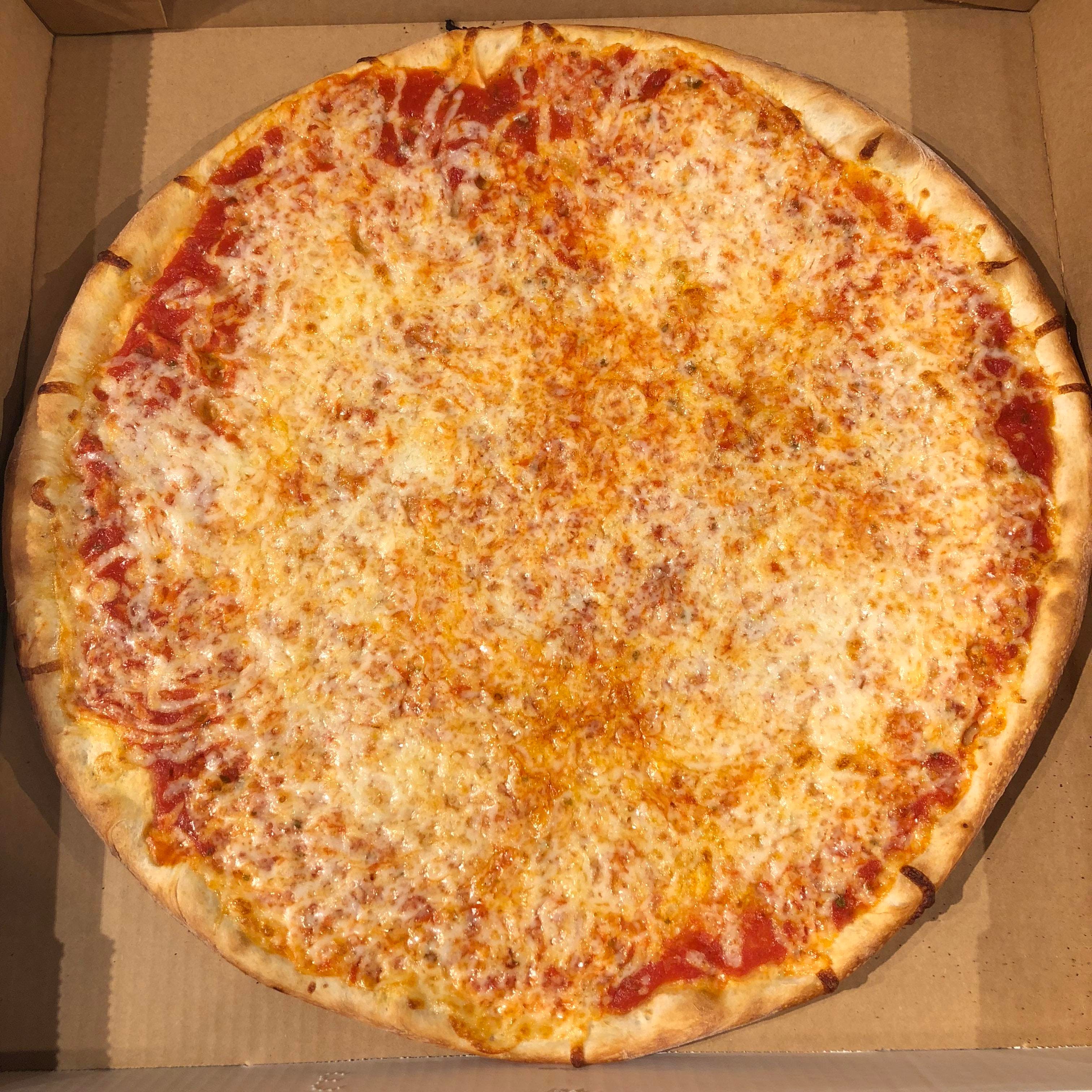 Order Plain Cheese Pizza - Small 10" food online from Pizza Zone store, Darby on bringmethat.com