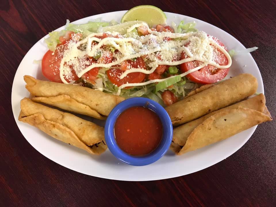 Order Tacos Fritos food online from La Promesa store, Sterling on bringmethat.com