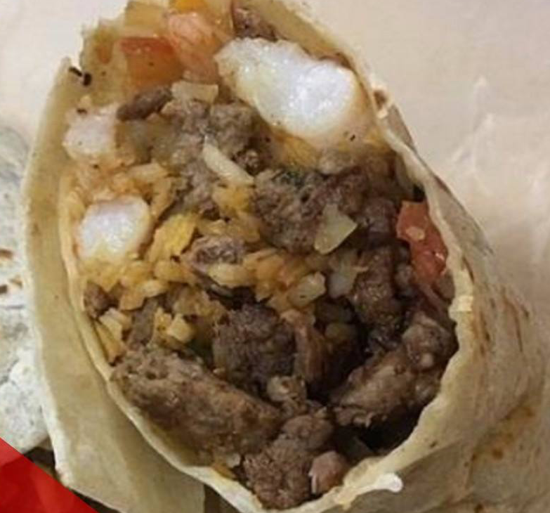 Order Campechano Burrito food online from Giliberto's Mexican Taco Shop store, St. Cloud on bringmethat.com