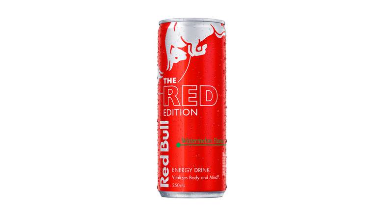 Order Red Bull Energy Drink Watermelon food online from Trumbull Mobil store, Trumbull on bringmethat.com