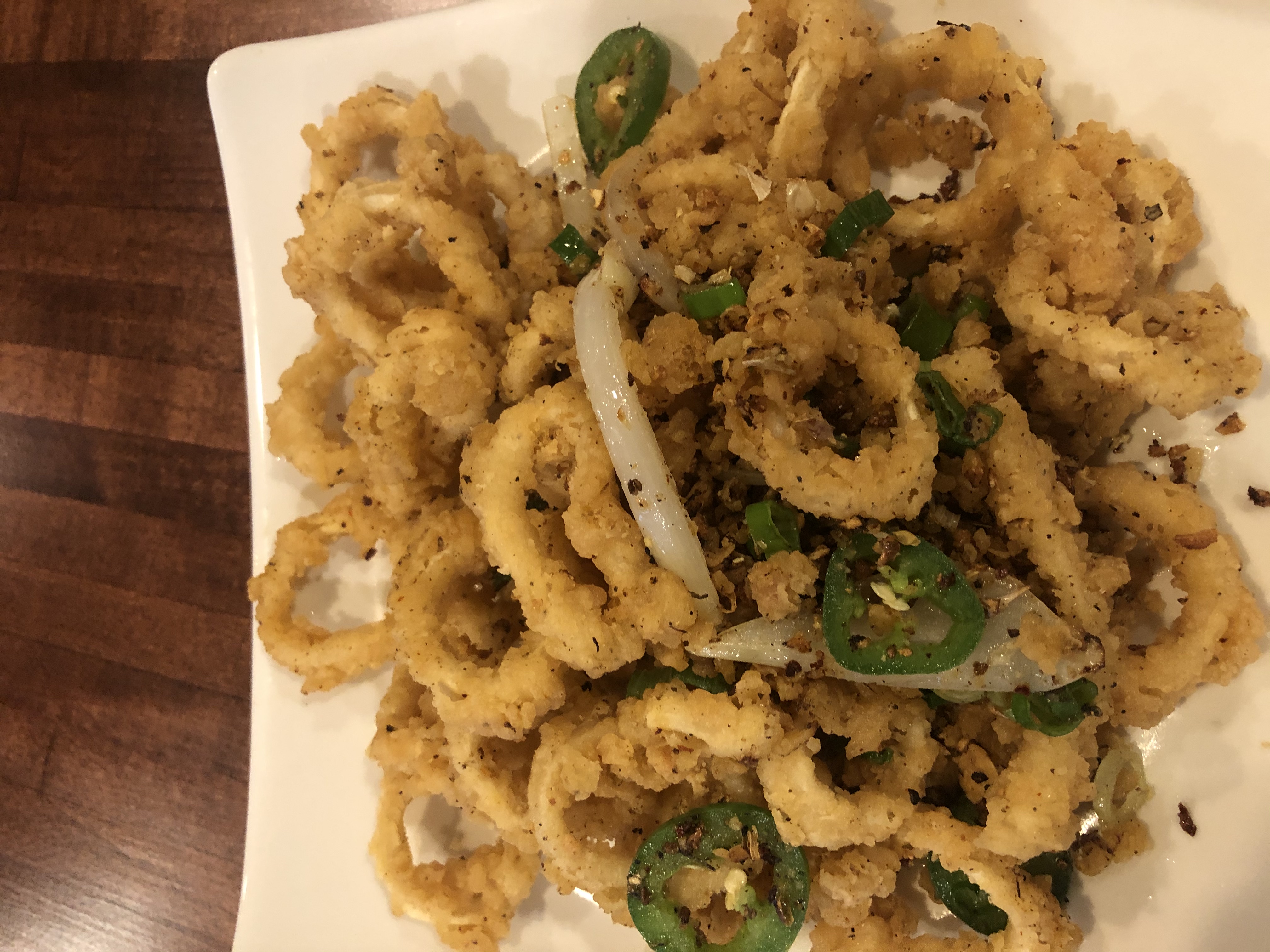 Order Salt and Pepper Squid food online from Hao Wah - S Dale Mabry Hwy store, Tampa on bringmethat.com