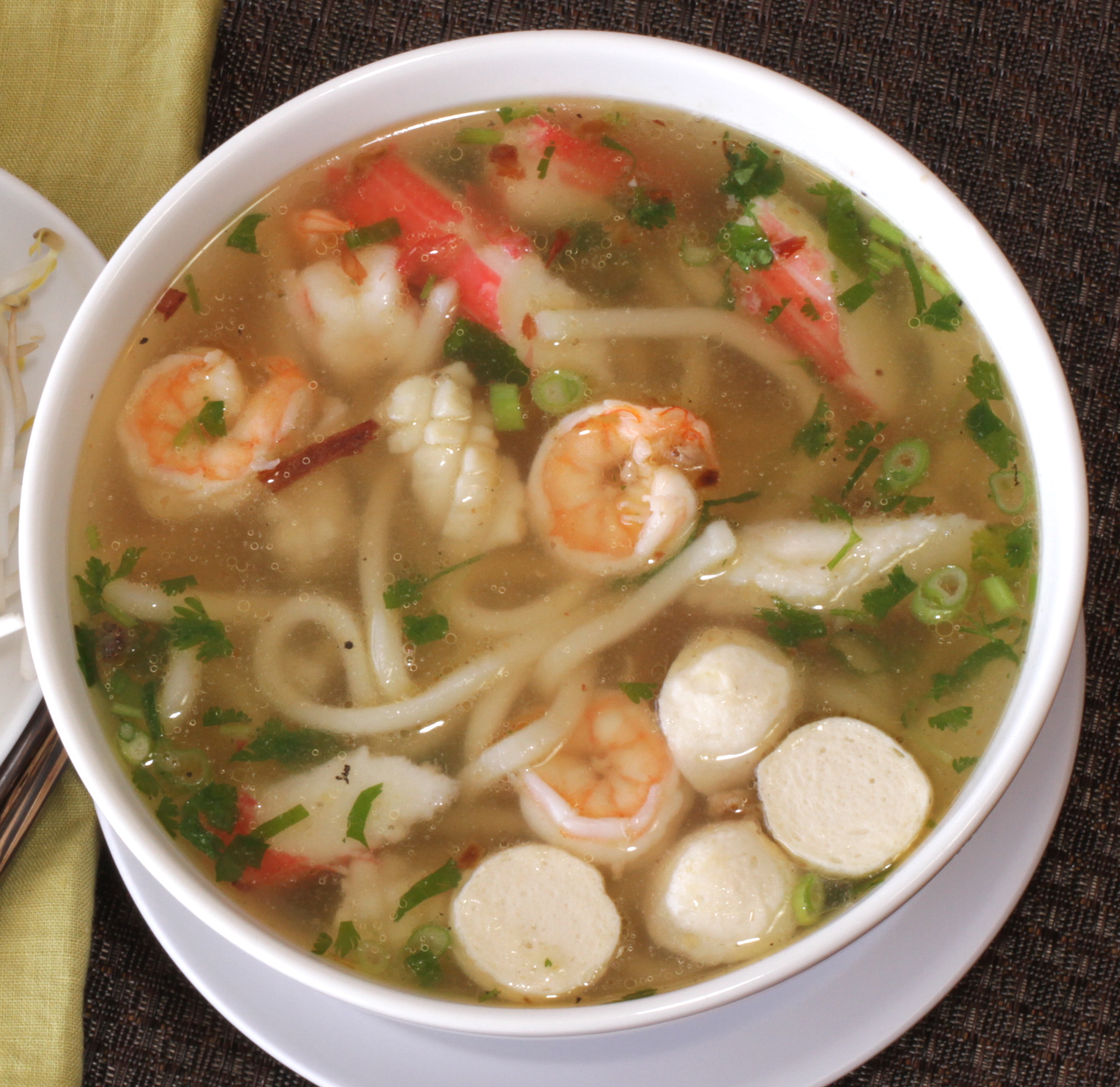 Order Udon Seafood Noodle Bowl food online from Noodles Pho U store, Lombard on bringmethat.com