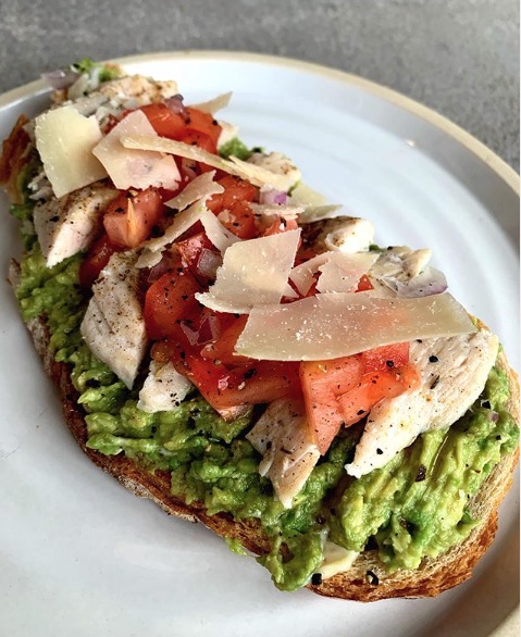 Order Cali Chicken Toast food online from Beach Cities Cafe store, Redondo Beach on bringmethat.com