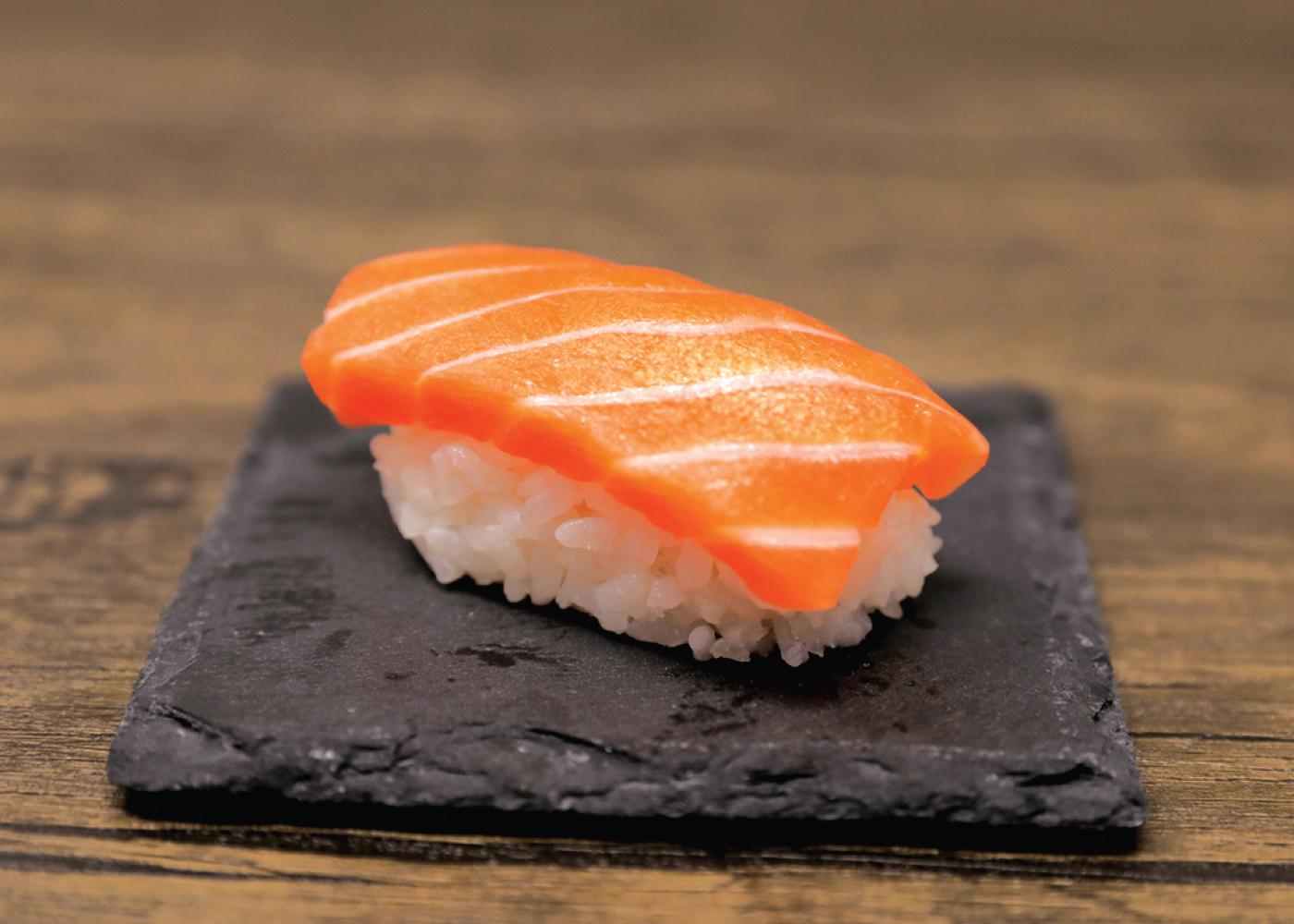 Order Salmon Sushi 2 Pc food online from Kopan Ramen store, Fullerton on bringmethat.com