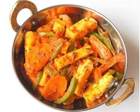 Order Paneer Jalfrezi  food online from Dosa Delight store, Jackson Heights on bringmethat.com