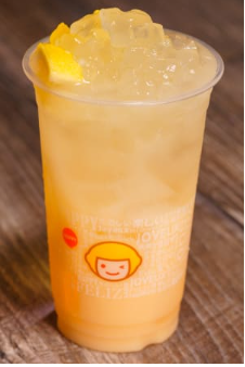 Order E3. Lemon Yakult with Aloe food online from Happy Lemon store, Berkeley on bringmethat.com