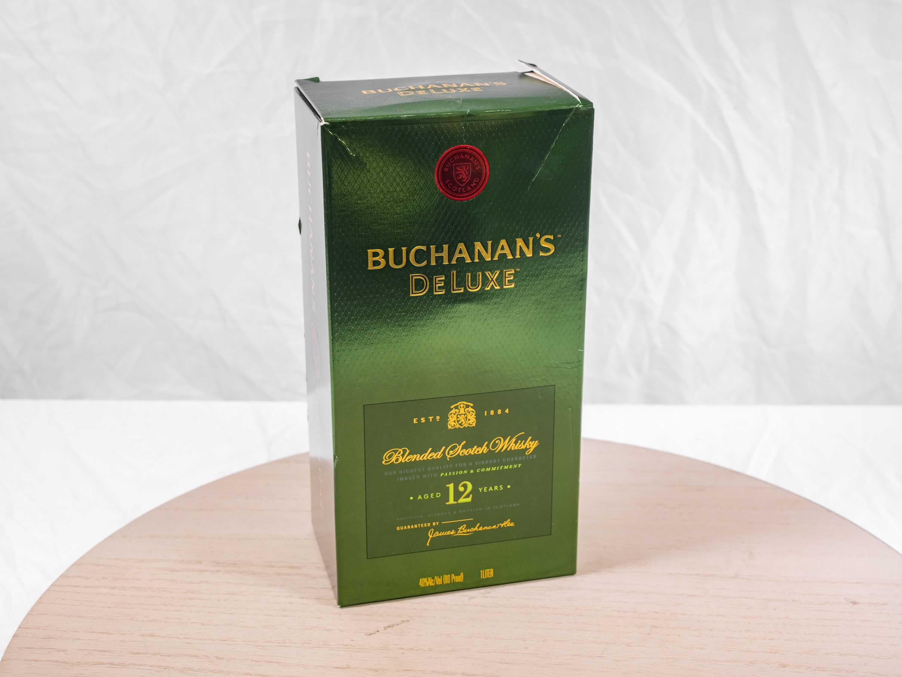 Order 750 ml. Buchanan's Deluxe 12 Year Whisky food online from M & G Market store, Highland on bringmethat.com