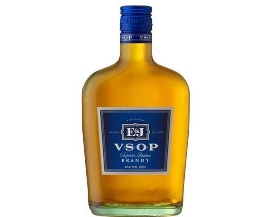 Order E&J Brandy VSOP, 375mL bottle (40% ABV)  food online from Moby Liquor store, Los Angeles on bringmethat.com