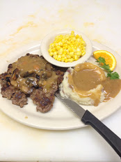Order Salisbury Steak Home Style Plates food online from Jay Jay Cafe store, Arlington on bringmethat.com