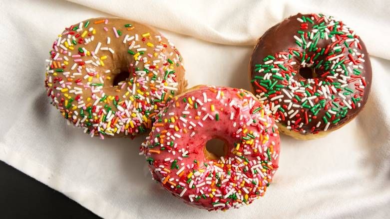 Order Chocolate Sprinkle Cake Donut food online from Bosa Donuts store, Avondale on bringmethat.com